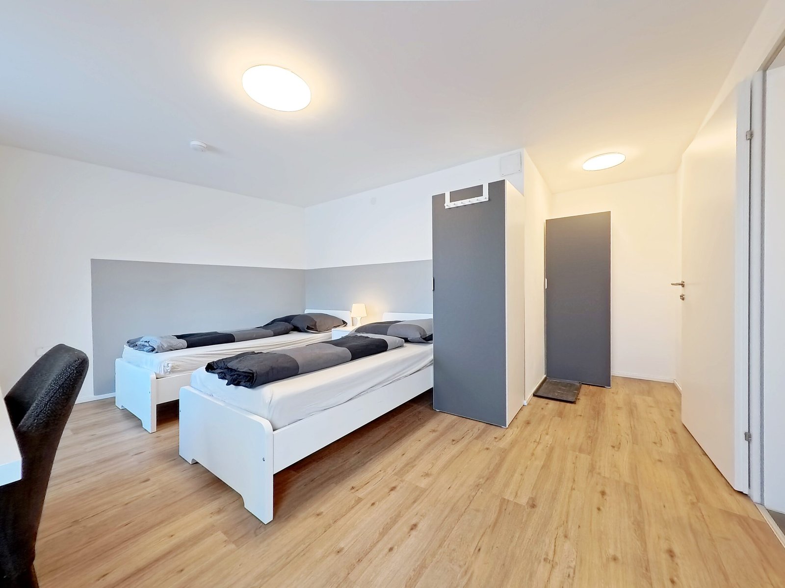 12 Haus 1 OG – 4 Zimmer Wohnung mit 8 Betten 1. Obergeschoss (4531 Neuhofen an der Krems)